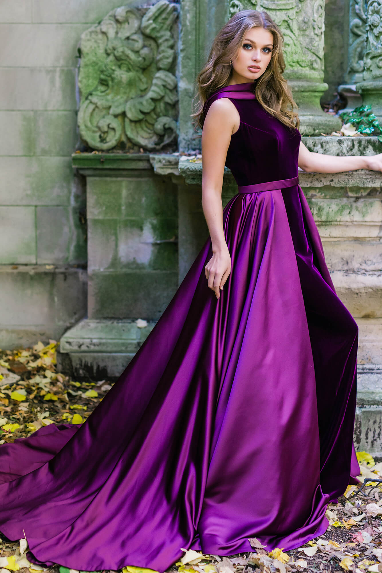 Платье Jovani фиолетовое